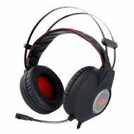 Esperanza - EGH440 Nightcrawler Gamer mikrofonos fejhallgató, fekete-piros