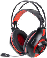Esperanza - EGH420R Deathstrike Gamer mikrofonos fejhallgató, fekete-piros