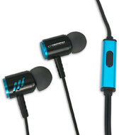 Esperanza - EH207KB sztereó mikrofonos fülhallgató, fekete-kék