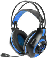 Esperanza - EGH420B Deathstrike Gamer mikrofonos fejhallgató, fekete-kék