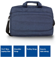 ACT AC8555 Metro Bailhandle Laptop Bag 15,6" Blue