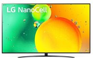 LG - 75" 75NANO763QA 4K UHD NanoCell Smart LED TV