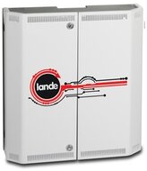Lande LN-SLM504714-LG NETbox SOHO SLIMbox 19" 3U+2U fali rack szekrény függőleges kialakítás