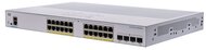 Cisco CBS350-24P-4G-EU 24x GbE PoE+ LAN 4x SFP port L3 menedzselhető PoE+ switch