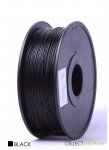 3D Filament - Filament / PLA / Fekete / 1,75mm / 1kg