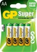 GP Batteries - Super 15A AA 4db - GP15A-BL4