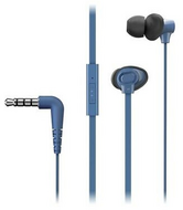 Panasonic RP-TCM130E-A mikrofonos kék fülhallgató