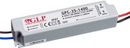 GLP GPCP-35-1400 33.6W 12~24V 1400mA IP67 LED tápegység