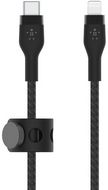 Belkin BoostCharge Pro Flex USB-C Cable with Lightning Connector 1m Black - CAA011BT1MBK