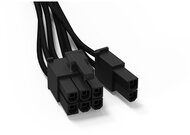 Be Quiet! Kábel - PCI-E Power Cable CP-6610 (6+2 tű, 1 csatlakozó, erenként harisnyázott, 60 cm, fekete) - BC070