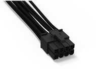 Be Quiet! Kábel - CPU Power Cable CC-7710 (P8, 1 csatlakozó, erenként harisnyázott, 70 cm, fekete) - BC061