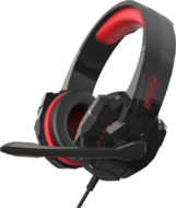 Ventaris H-600-R piros-fekete gamer headset