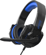 Ventaris H-600-B kék-fekete gamer headset