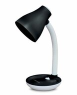 Esperanza Atria asztali lámpa, E27 foglalat, fekete - ELD114K