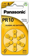 Panasonic PR-230(10)/6LB PR10 cink-levegő hallókészülék elem 6 db/csomag