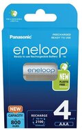 Panasonic Eneloop BK-4MCDE/4BE AAA 800mAh mikro ceruza akku 4db/csomag