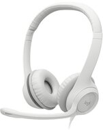 Logitech 981-001286 H390 USB-s fehér mikrofonos fejhallgató