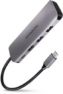 AXAGON - HMC-5 Superspeed USB-C Speedster 5H HUB Silver