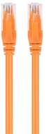 S-link Kábel - SL-CAT601TR (UTP patch kábel, CAT6, narancssárga, 1m) - 34860