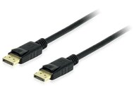 Equip Kábel - 119255 (DisplayPort1.4 kábel, 8K/60Hz, apa/apa, fekete, 5m)