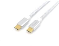 Equip Kábel - 128355 (USB-C 3.2 Gen2 to USB-C, apa/apa, PD:100W, fehér, 0,5m)