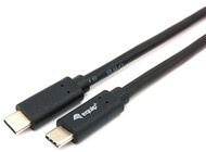 Equip Átalakító Kábel - 128347 (USB-C 3.2 Gen1 to USB-C, apa/apa, fekete, 2m)