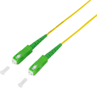 Logilink Fiber szimplex patch kábel, OS2, SM G.657.A2, SC/APC-SC/APC, 1 m - FPSSC01