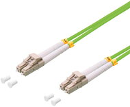 Logilink Fiber duplex patch kábel, OM5, 50/125 , LC-LC, lime zöld, 2 m - FP5LC02