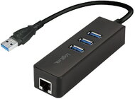 Logilink USB 3.0 3-port hub Gigabit Ethernet adapterrel - UA0173A