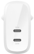 Belkin BoostCharge USB-C Wall Charger PD 60W White - WCB010VFWH