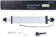 Kábel Lian Li Strimer Plus V2 12VHPWR 16pin VGA Tápkábel 32cm 12LED aRGB - STRIMER PLUS V2 16-12 PINS
