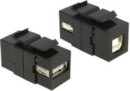 Delock Keystone modul 2db USB "A" aljzattal