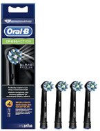 Oral-B CrossAction 4 db-os fekete fogkefefej szett