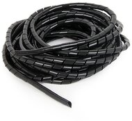 Gembird 12mm-es kábelkötegelő 10m fekete