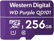 Western Digital MicroSD kártya - 256GB (microSDHC™, SDA 6.0, 24/7 működtetés, Purple)