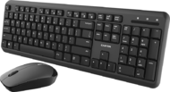 Wireless combo set,Wireless keyboard with Silent switches,105 keys,HU layout,optical 3D Wireless mice 100DPI black