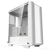 DeepCool Számítógépház - CC560-100034 WH (fehér, ablakos, venti nélkül, Mini-ITX / Mico-ATX / ATX, 1xUSB3.0, 1xUSB2.0)