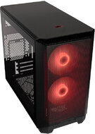 Számítógépház PHANTEKS Eclipse P200 Air ITX Edzett üveg Fekete