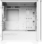 Számítógépház Montech AIR 100 ARGB mATX Fehér Edzett üveg