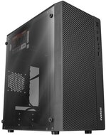 Everest Számítógépház - WARP Peak 250W (fekete; Micro ATX / MINI-ITX, 250W táp, 2xUSB2.0 )