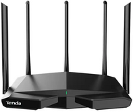 Tenda Router WiFi AX5700 - TX27 PRO (861Mbps 2,4GHz + 2402Mbps 5GHz + 2402Mbps 6GHz; ; 4port 1Gbps, 5x6dBi)