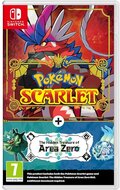Pokémon Scarlet + The Hidden Treasure of Area Zero Nintendo Switch játékszoftver