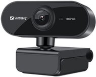 Sandberg Webkamera - USB Webcam Flex 1080P HD (1920x1080/30FPS, 2 Megapixel; USB 2.0; mikrofon)