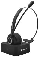 Sandberg Wireless Fejhallgató - Bluetooth Office Headset Pro (Bluetooth 5.0; mikrofon; hangerő szabályzó; fekete)