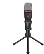 OMEGA Mikrofon VARR asztali, 3,5mm + tripod állvány