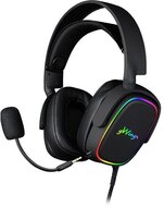 gWings GW-9100HS gaming fejhallgató headset fekete