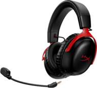 HyperX Cloud III Wireless fekete-piros gamer headset