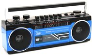 Trevi RR501 retro Bluetooth/USB kék kazettás rádió