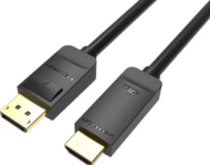 Vention Displayport 4K -> HDMI, (fekete), 1,5m, kábel - HAGBG