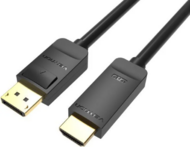 Vention Displayport 4K -> HDMI, (fekete), 3m, kábel